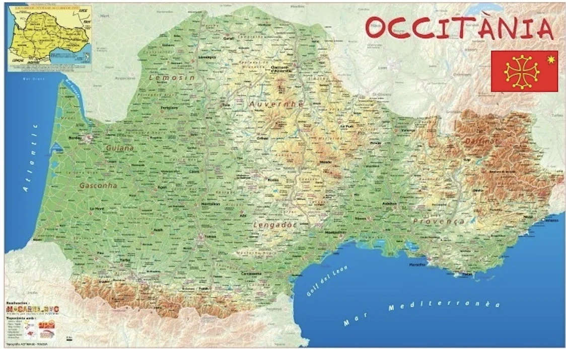 La Grande Occitanie, le tiers sud de la France et au-delà